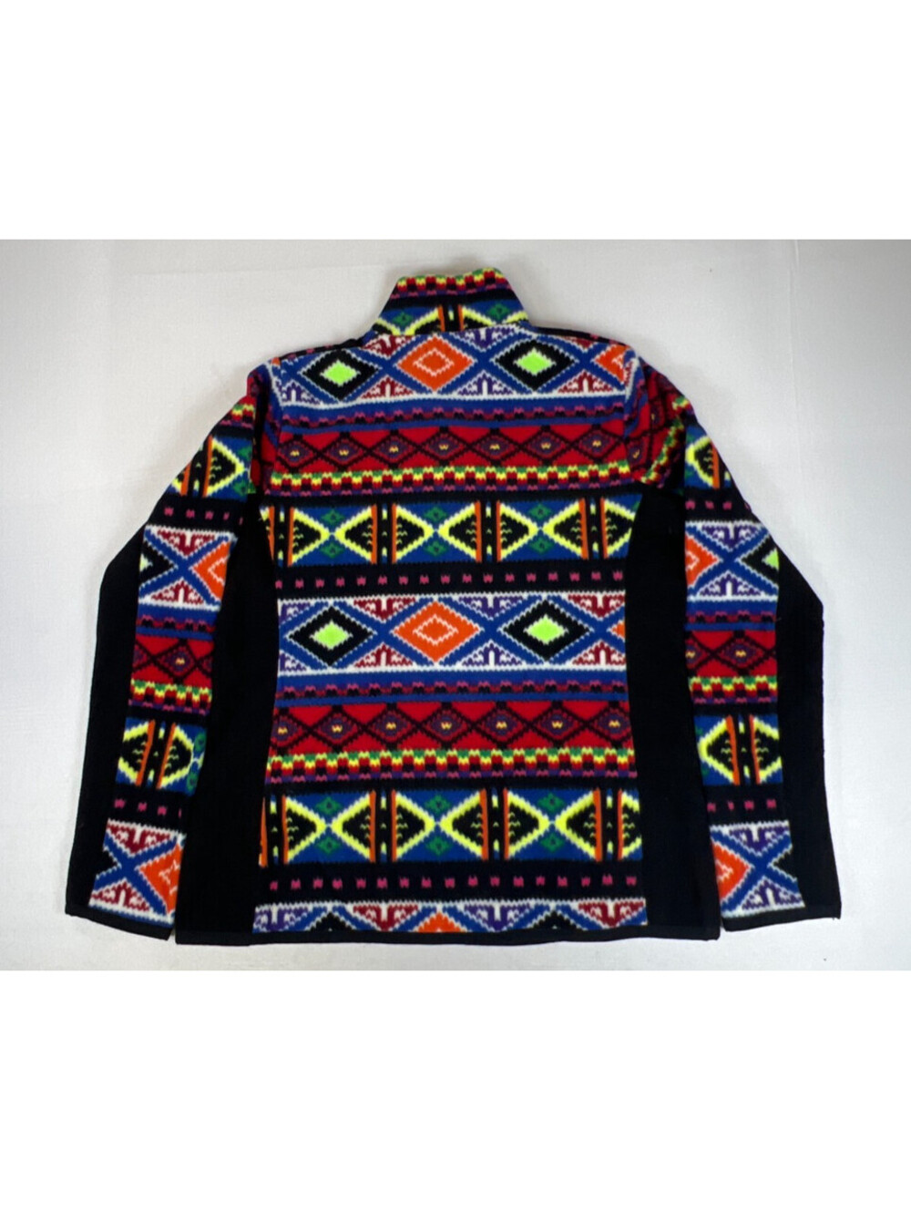 Vintage Lauren Active Ralph Lauren Women L Aztec Fleece Jacket - Picture 2 of 10